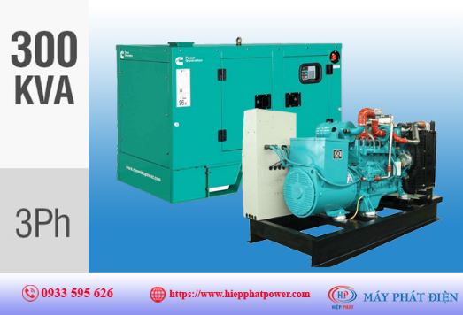 Máy phát điện 300kva - Chi Nhánh Bình Dương Công Ty TNHH Kỹ Thuật Năng Lượng Hiệp Phát